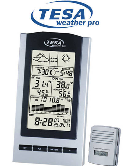 WS1151 TESA NZ/AUS Moon Phase Weather Station